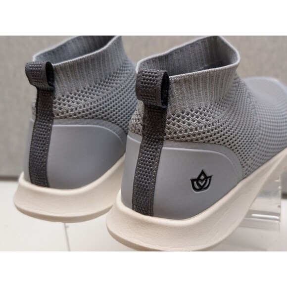 Spenco Size 10 B YOGA STRETCH Grey Slip On Sneakers New Women's Shoes - Picture 6 of 9